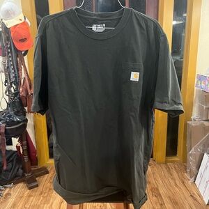 Carhartt Men's Dark Green Pocket Tee